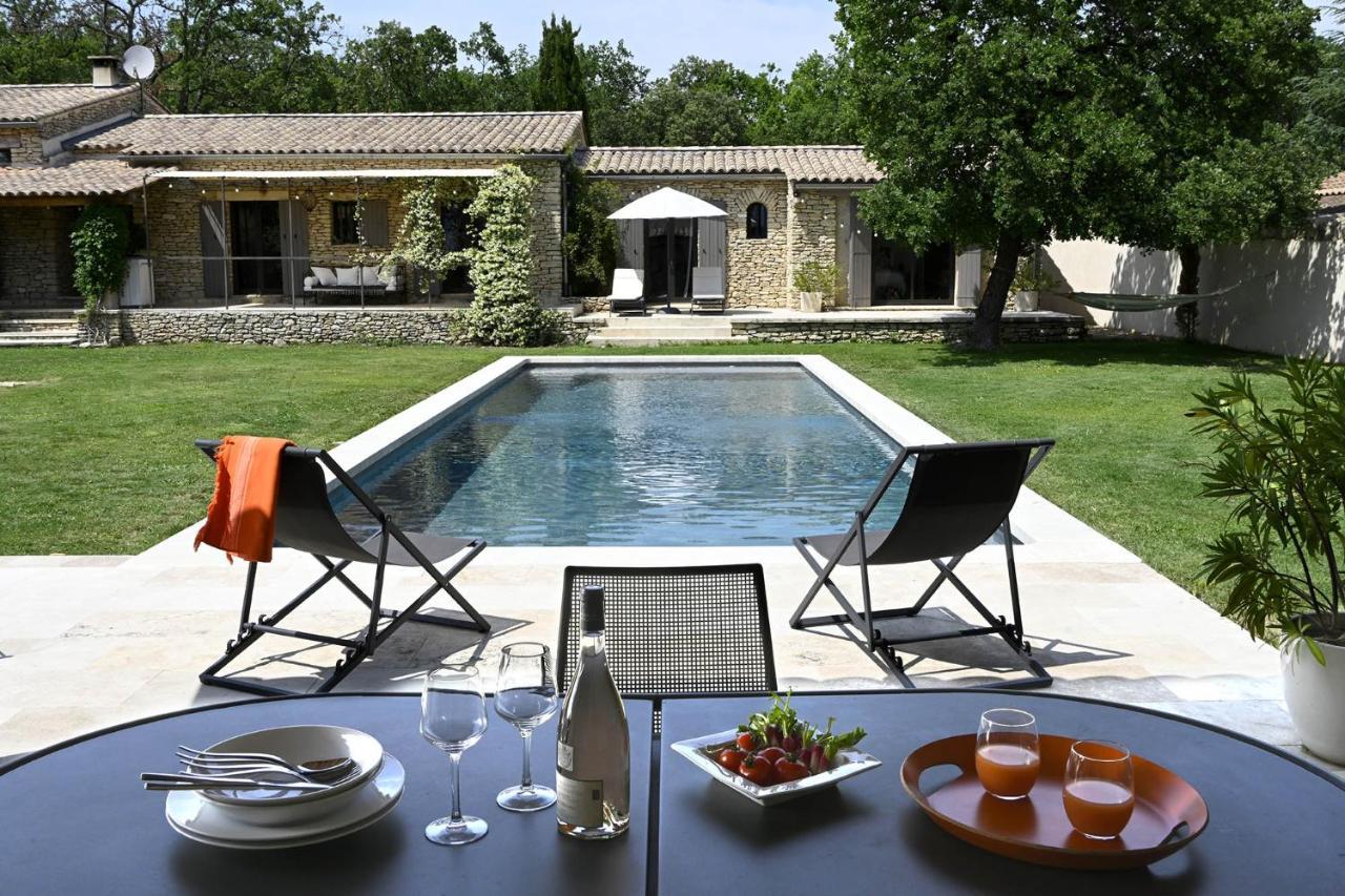 Villa Les Agapanthes De Gordes Exterior foto